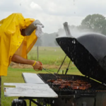 Can you grill in the rain?